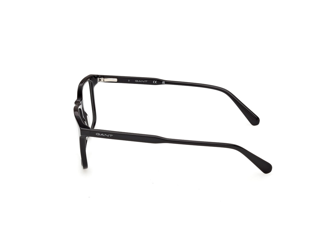 Occhiali da vista gant ga50095 001 negro square masculino taglia 55mm - Vista dettagliata