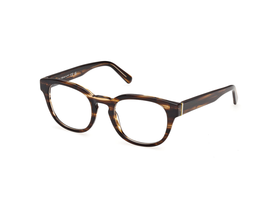 Occhiali da vista gant ga50102 056 havana round masculino taglia 51mm - Vista principale