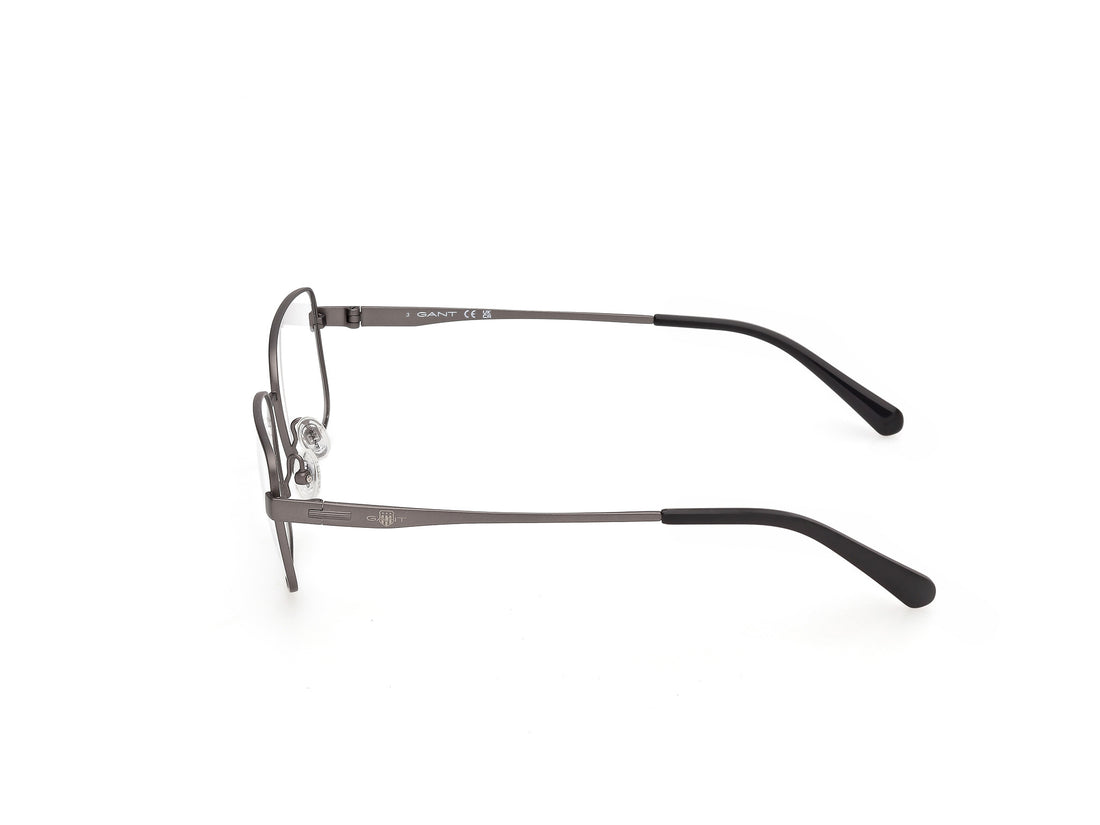 Brillen gant ga50127 009 plateado rectangular masculino größe 56mm - Detailansicht
