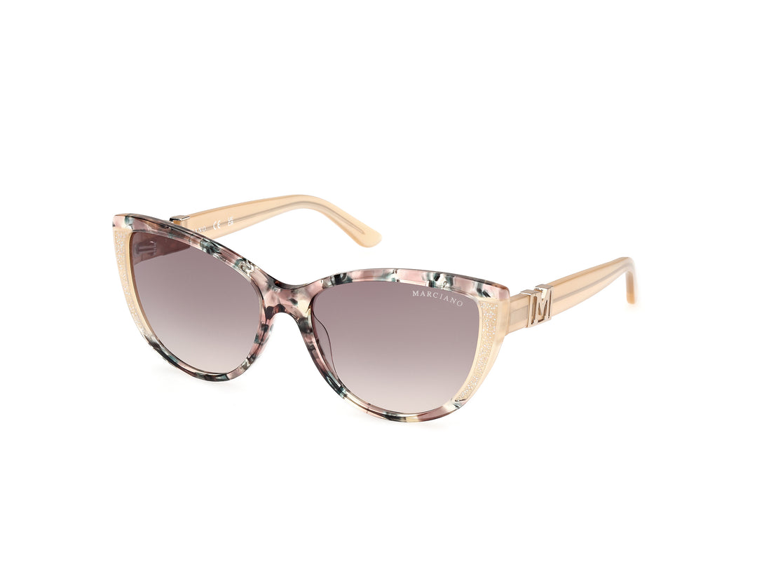 Gafas de sol guess by marciano gm00011 59p beige cat eye femenino talla 58mm - Vista principal