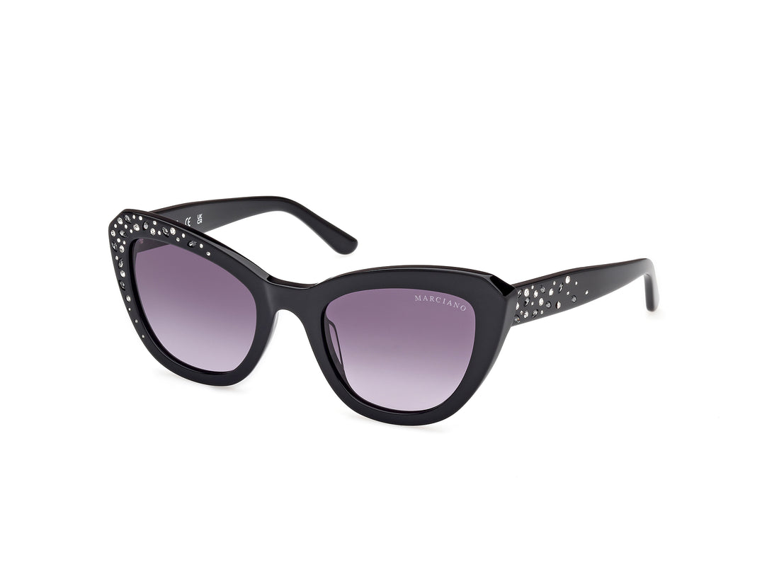 Sunglasses guess by marciano gm00016 01b negro cat eye femenino size 53mm - Main view