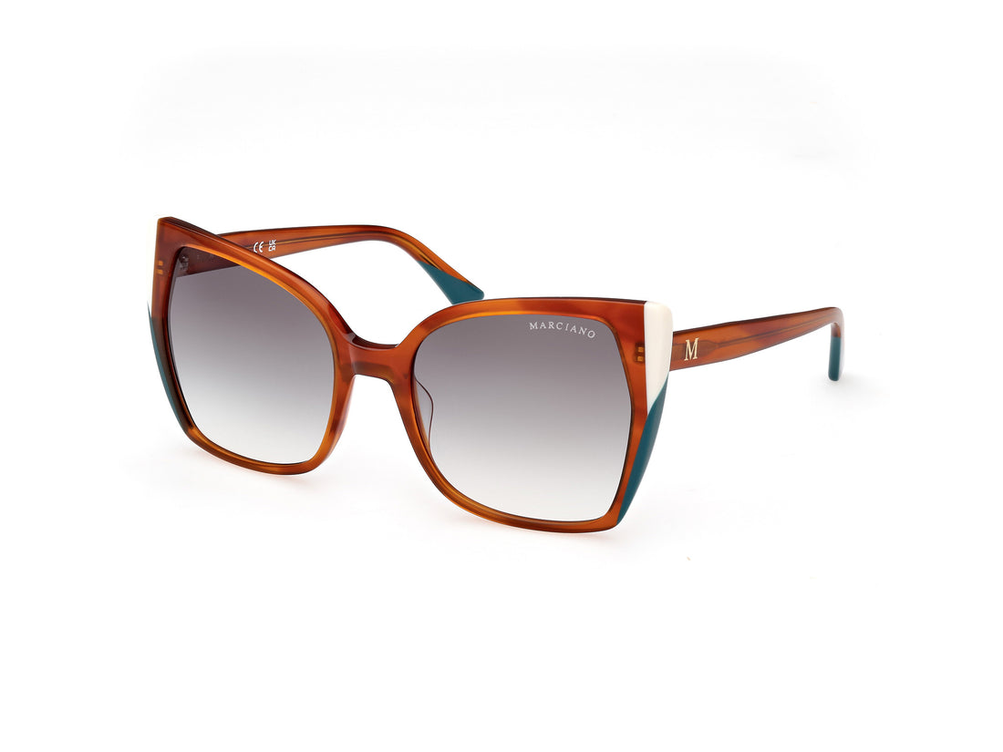 Gafas de sol guess by marciano gm0831 56b havana butterfly femenino talla 58mm - Vista principal