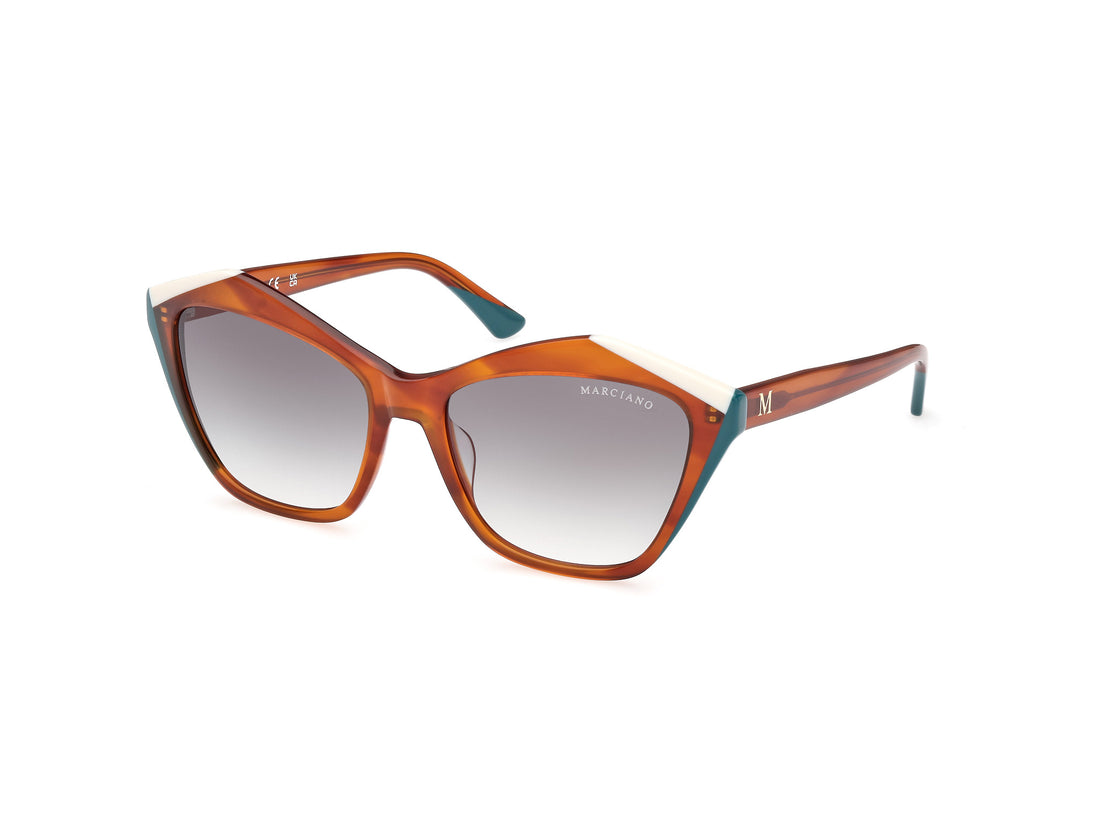Gafas de sol guess by marciano gm0832 56b havana geometric femenino talla 59mm - Vista principal