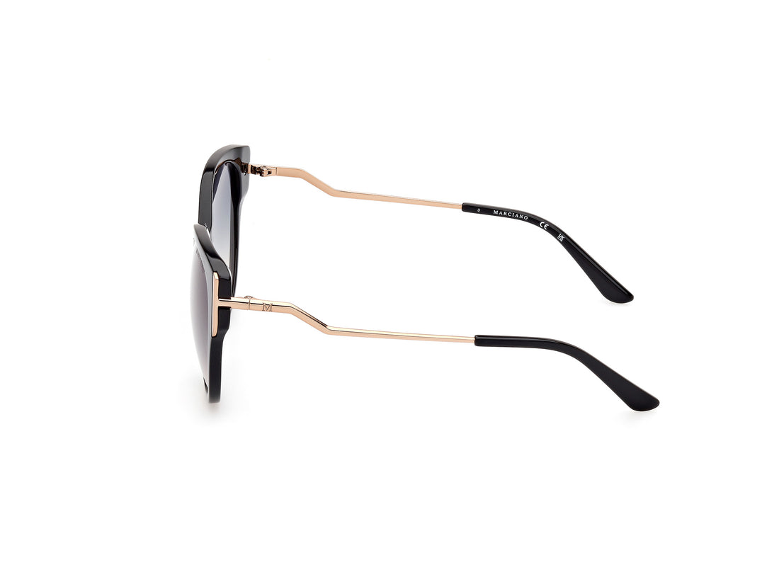 Gafas de sol guess by marciano gm0834 01w negro round femenino talla 56mm - Vista de detalle