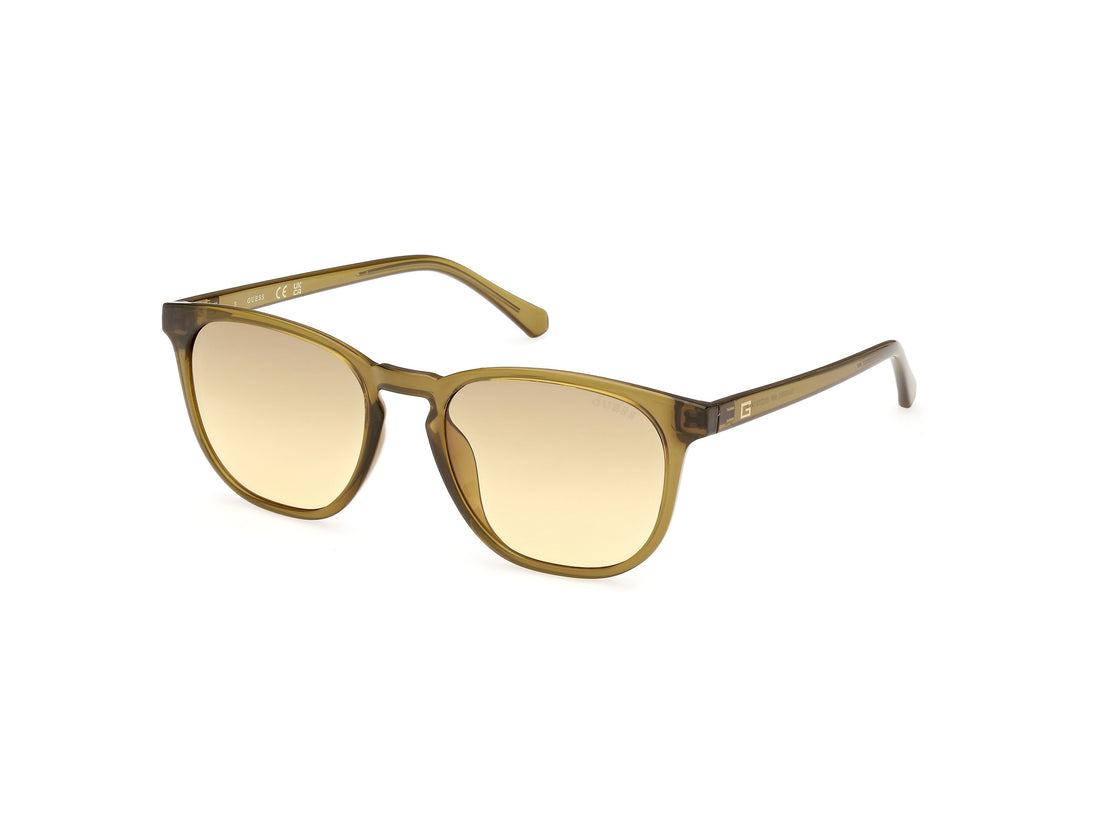 Solglasögon guess gu00061 96f verde masculino storlek 53mm - Huvudvy