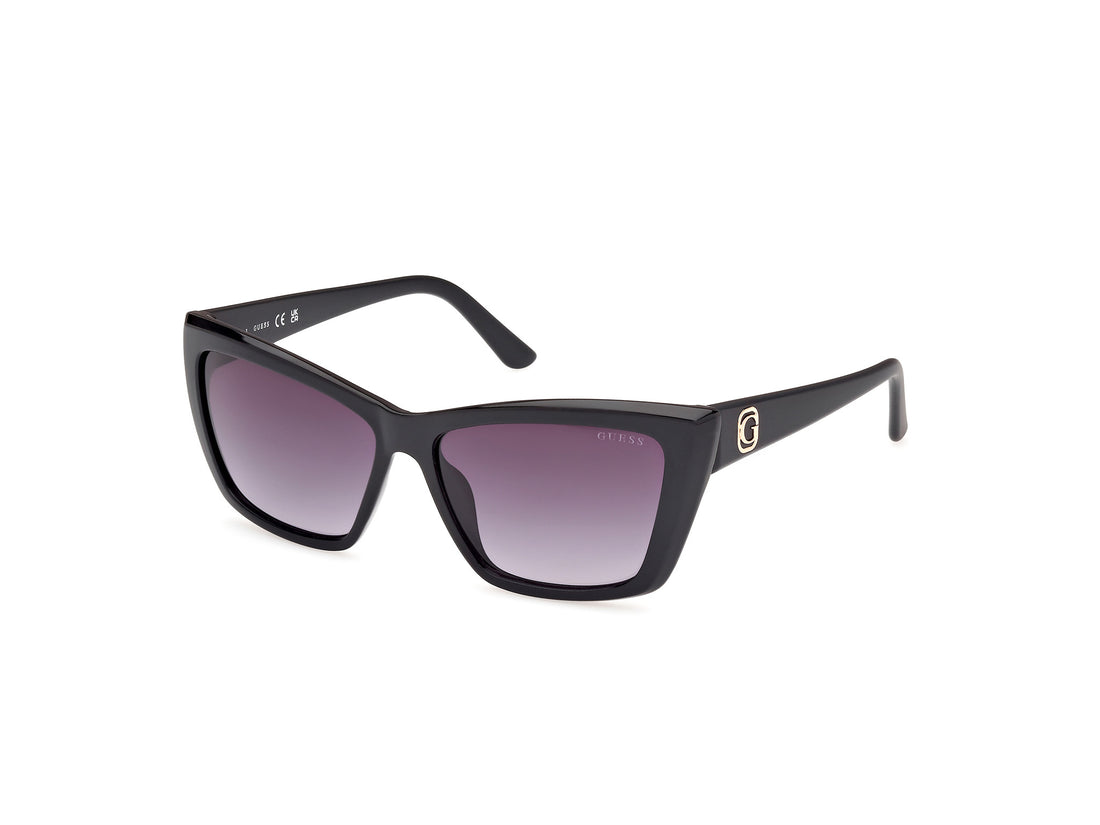Solglasögon guess gu00098 01b negro femenino storlek 55mm - Huvudvy