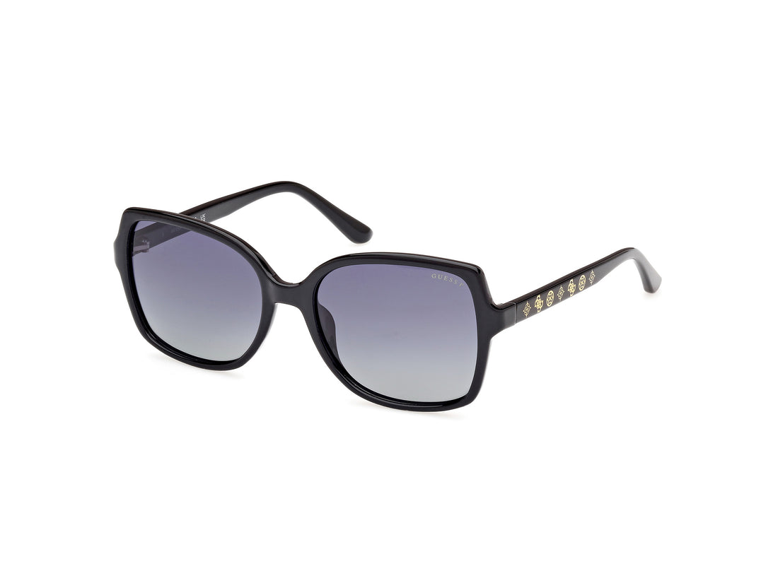 Solglasögon guess gu00100 01d negro femenino storlek 55mm - Huvudvy