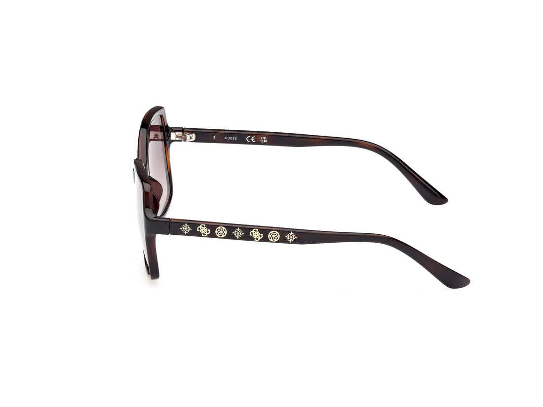 Occhiali da sole guess gu00100 52f havana femenino taglia 55mm - Vista dettagliata