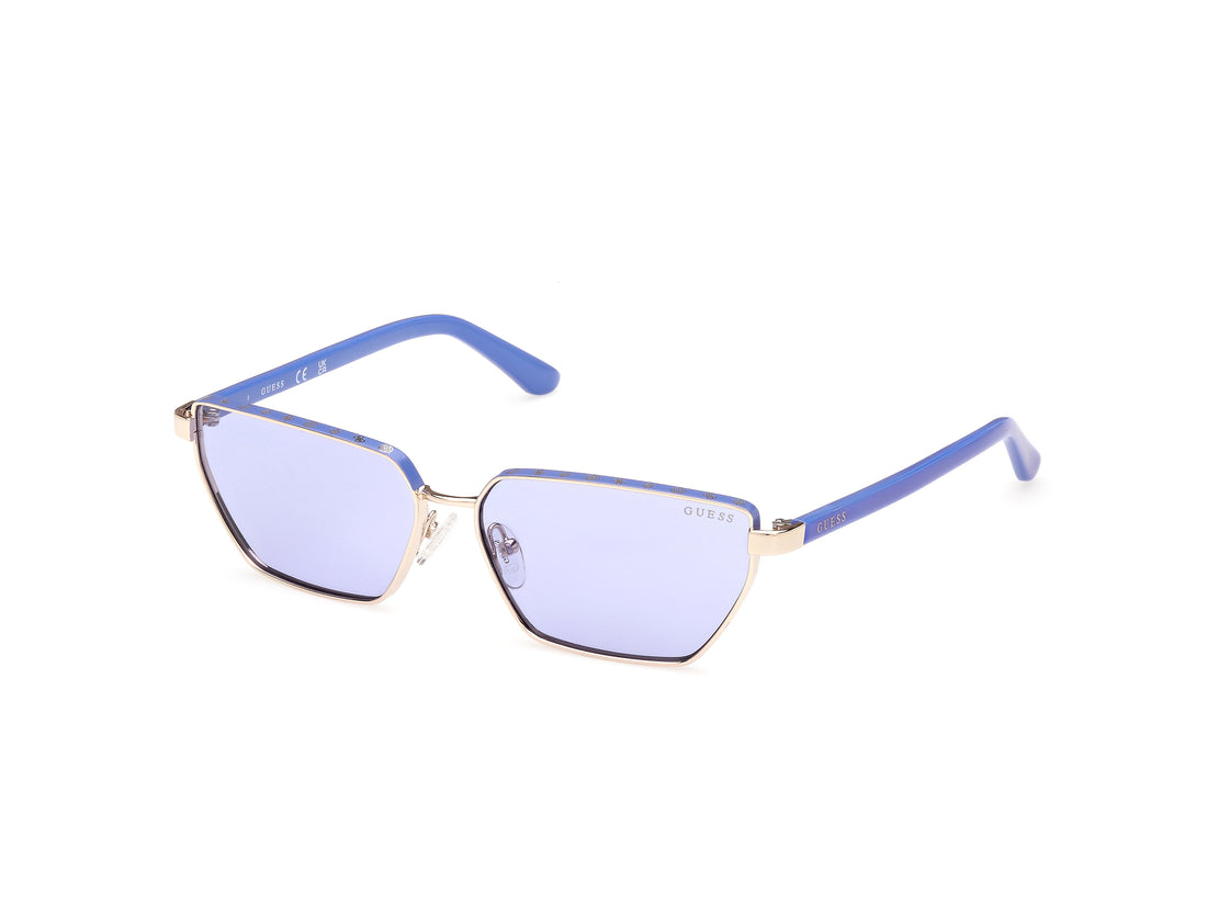 Solglasögon guess gu00106 92v azul femenino storlek 59mm - Huvudvy