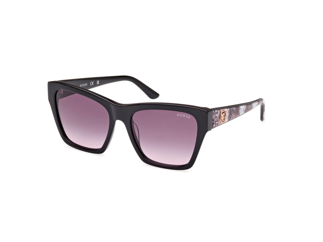 Sunglasses guess gu00113 01b negro femenino size 55mm - Main view