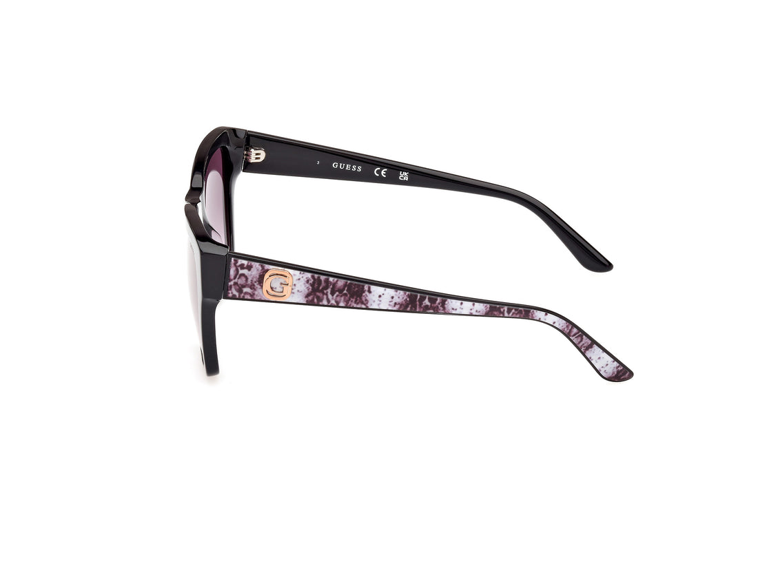 Sunglasses guess gu00113 01b negro femenino size 55mm - Detailed view