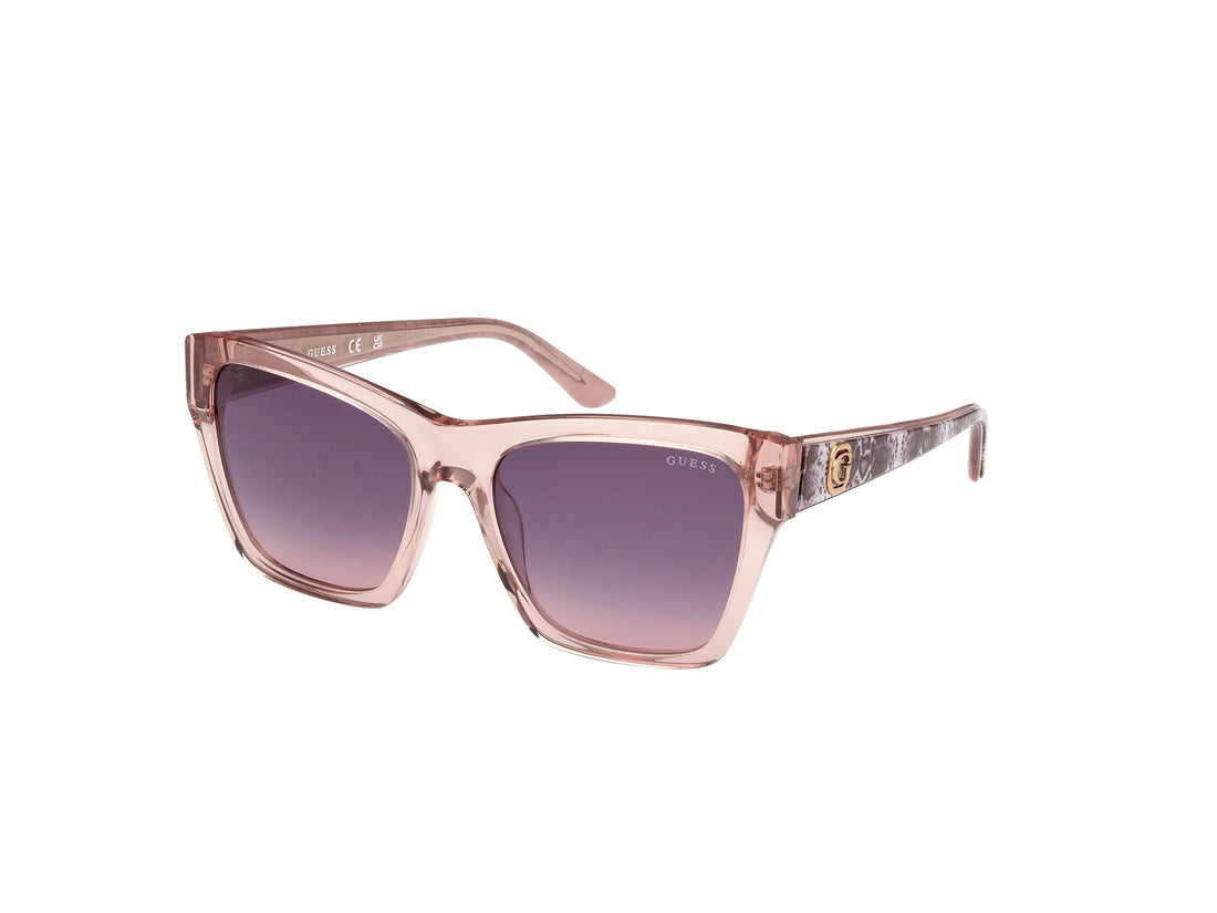 Sunglasses guess gu00113 57z beige femenino size 55mm - Main view