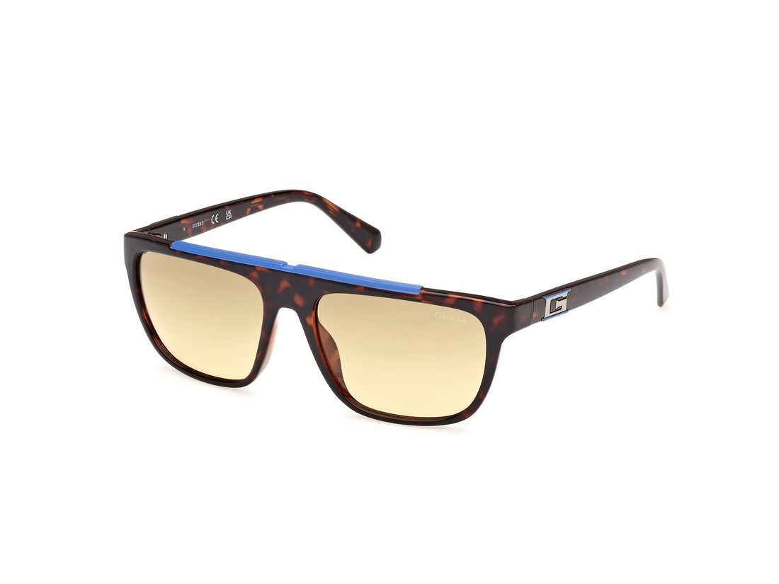 Solglasögon guess gu00122 52f havana masculino storlek 57mm - Huvudvy