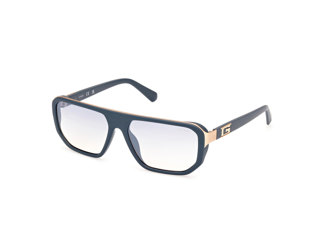 Solglasögon guess gu00124 20c gris masculino storlek 59mm - Huvudvy