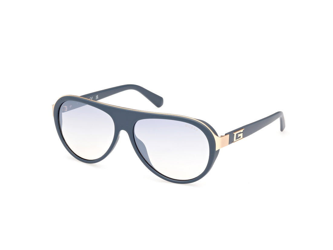 Solglasögon guess gu00125 20c gris masculino storlek 60mm - Huvudvy