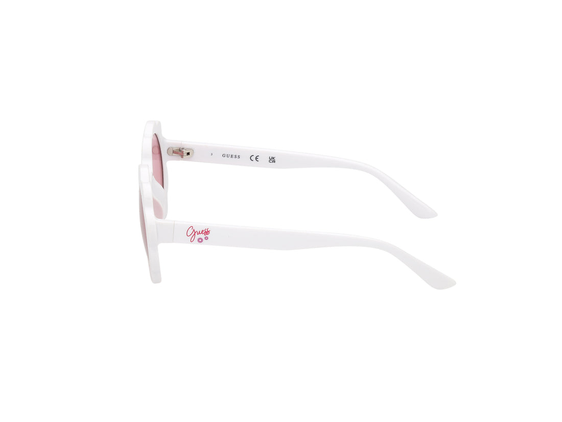 Sonnenbrillen guess gu00127 21s blanco round infantil größe 45mm - Detailansicht