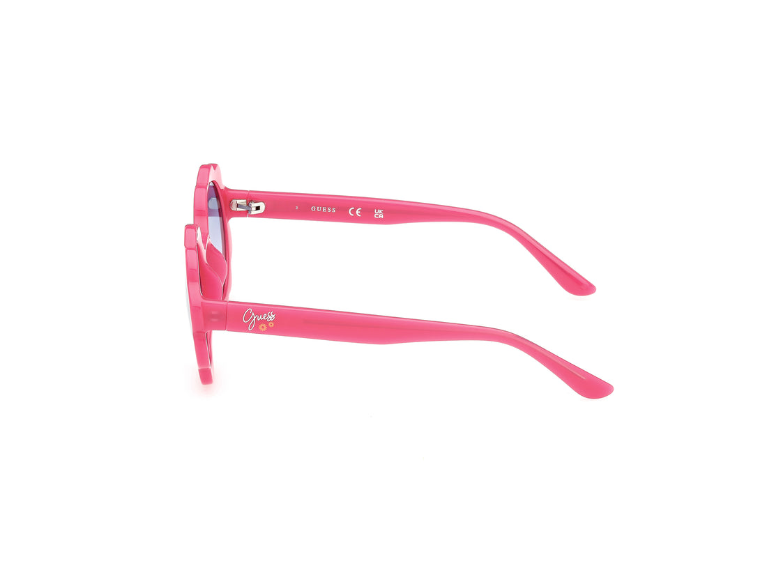Sonnenbrillen guess gu00127 72z rosa round infantil größe 45mm - Detailansicht