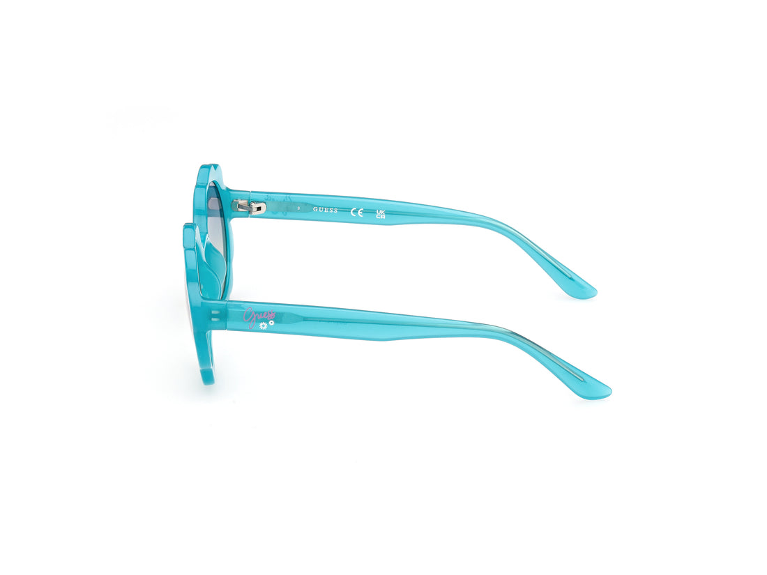 Sonnenbrillen guess gu00127 87w azul round infantil größe 45mm - Detailansicht