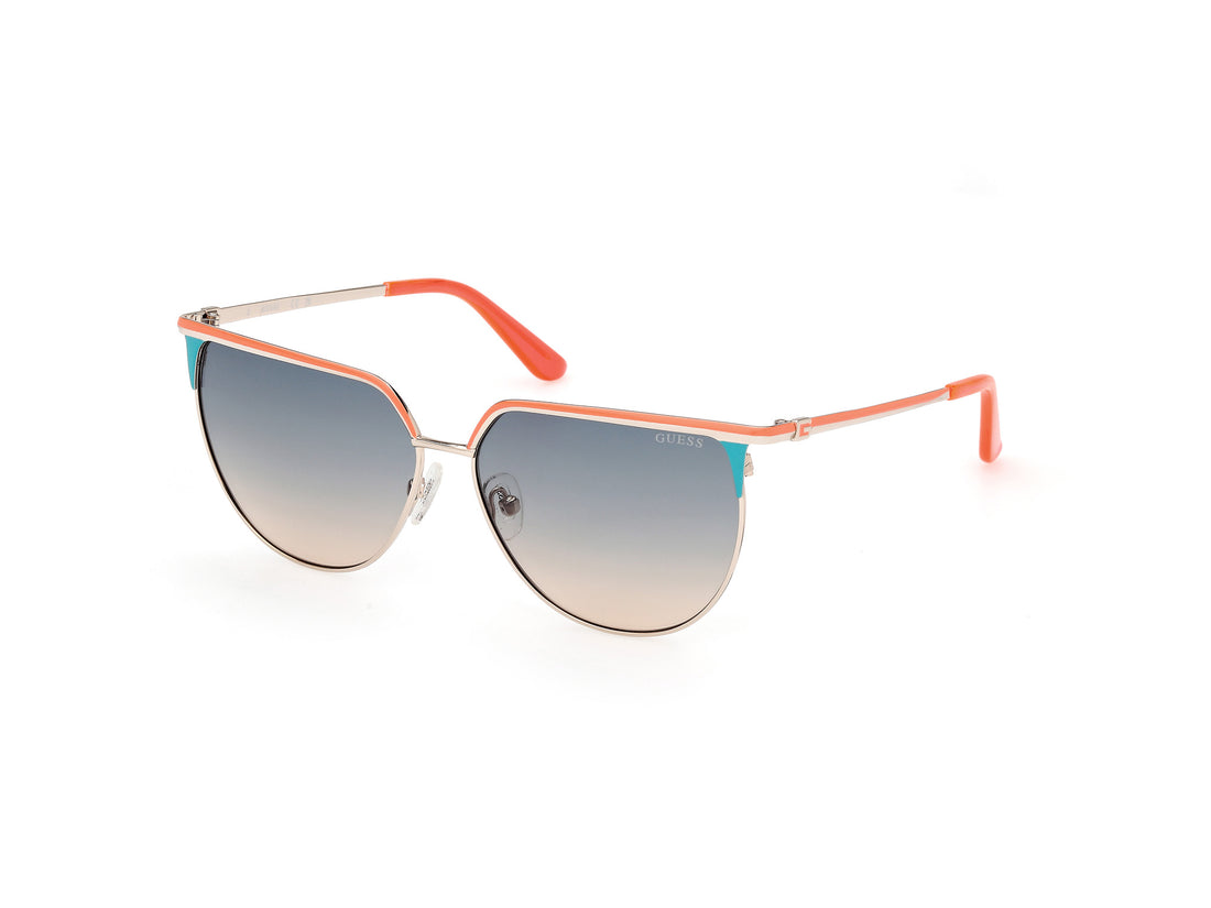 Solglasögon guess gu00132 74p rosa cat eye femenino storlek 58mm - Huvudvy