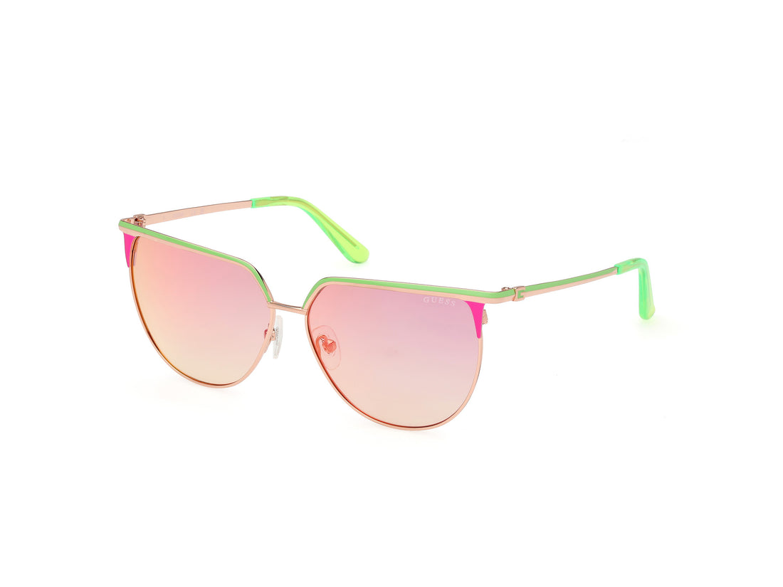 Solglasögon guess gu00132 95u verde cat eye femenino storlek 58mm - Huvudvy