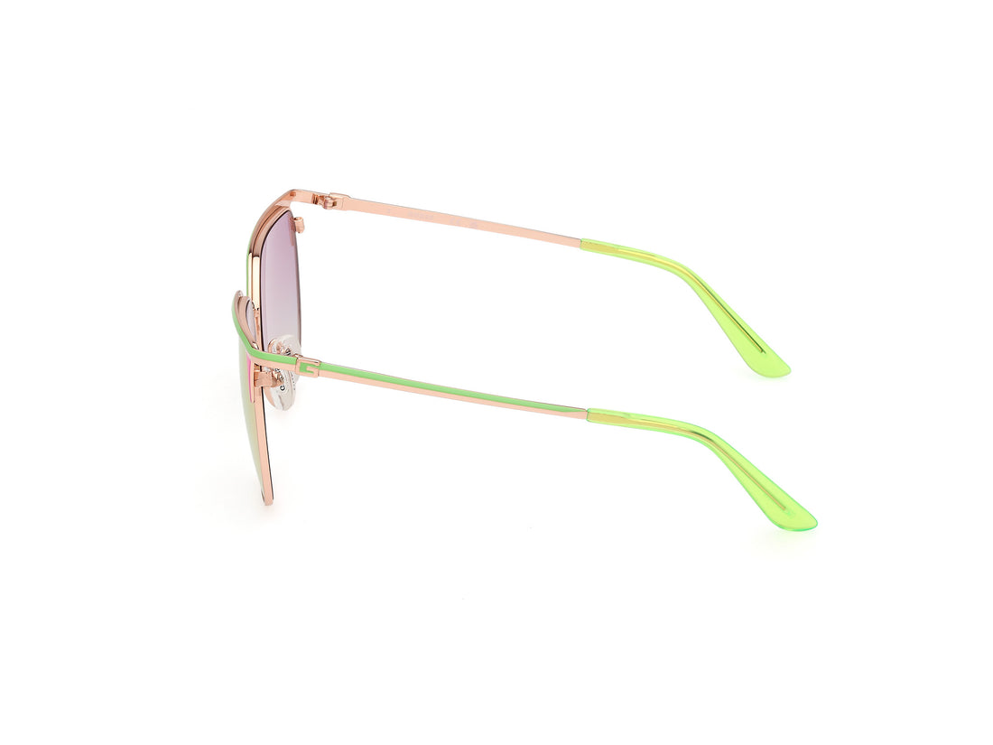 Solglasögon guess gu00132 95u verde cat eye femenino storlek 58mm - Detaljvy