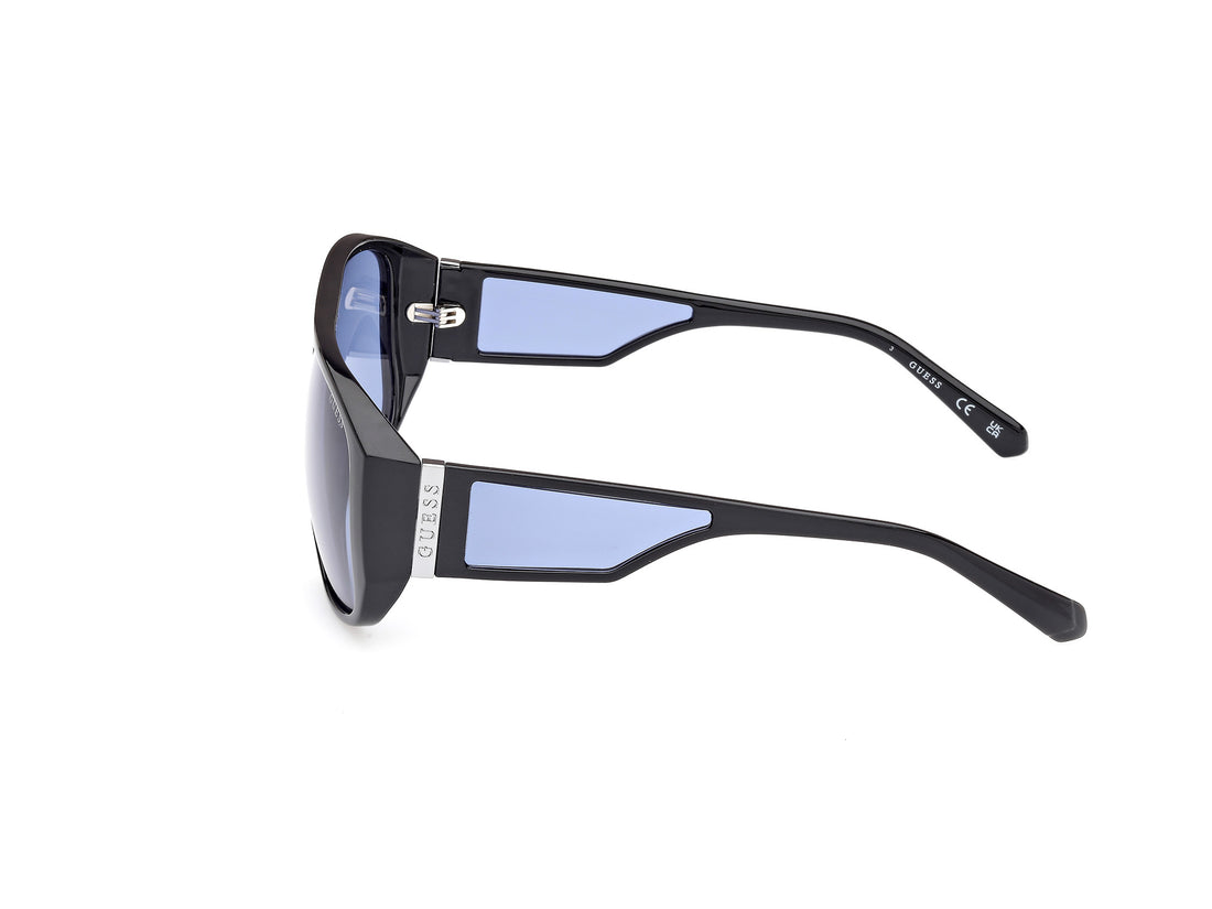 Solglasögon guess gu00135 01v negro shield unisex storlek 61mm - Detaljvy