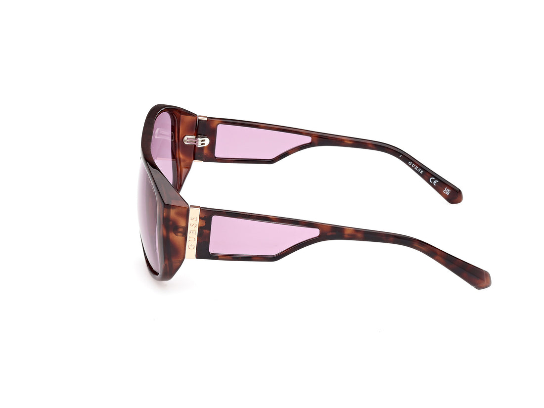 Solglasögon guess gu00135 52y havana shield unisex storlek 61mm - Detaljvy