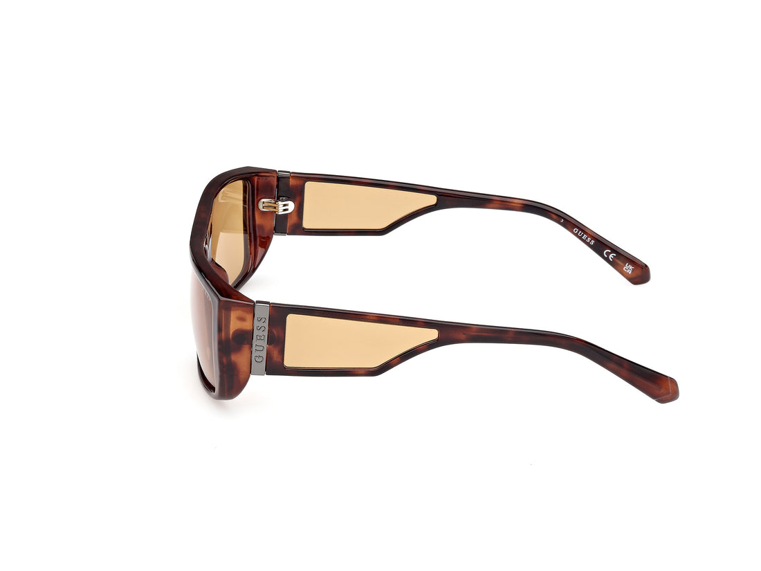 Solglasögon guess gu00136 52e havana rectangular unisex storlek 60mm - Detaljvy
