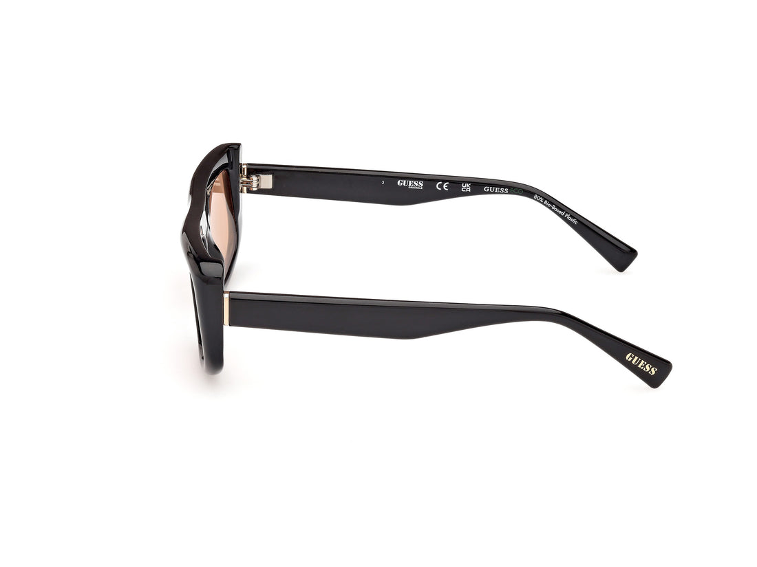 Solglasögon guess gu00138 01u negro rectangular unisex storlek 53mm - Detaljvy
