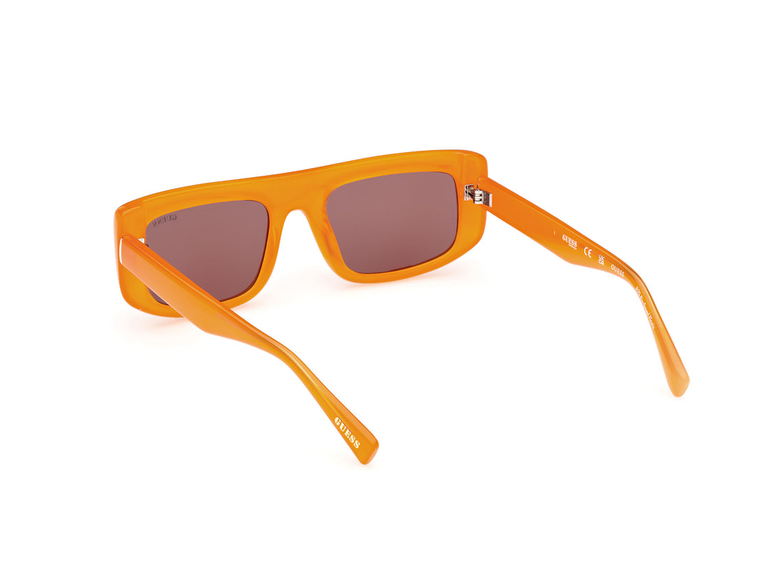 Solglasögon guess gu00138 44e naranja rectangular unisex storlek 53mm - Detaljvy