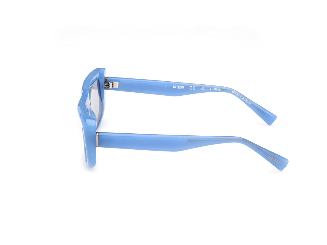 Solglasögon guess gu00138 84a azul rectangular unisex storlek 53mm - Detaljvy