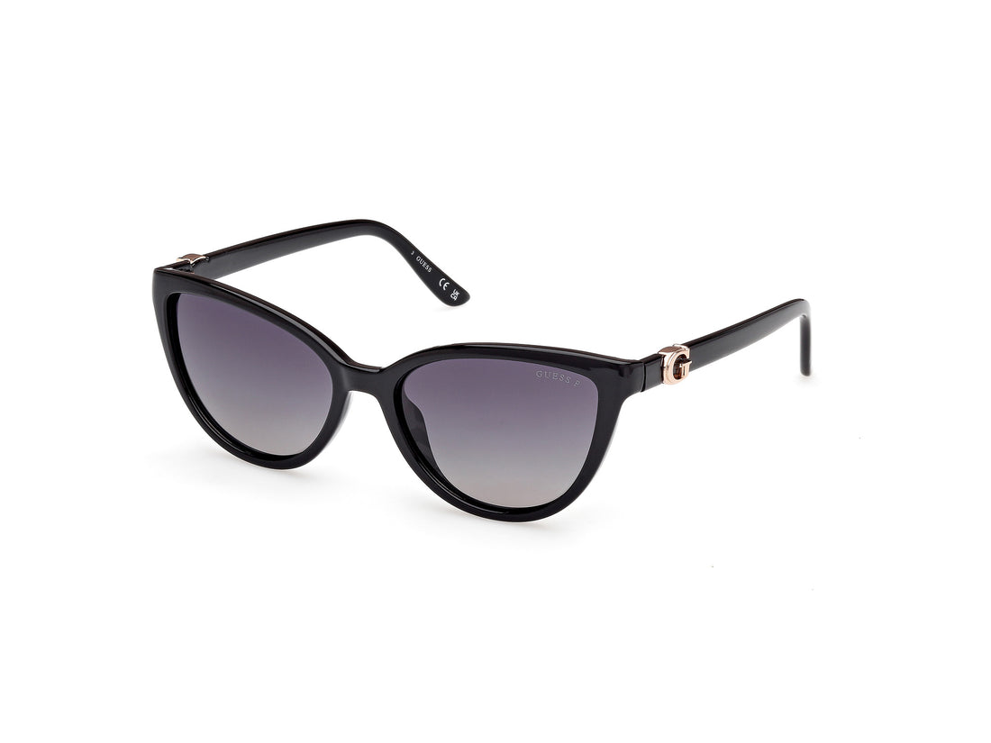 Solglasögon guess gu00189 01d negro cat eye femenino storlek 55mm - Huvudvy