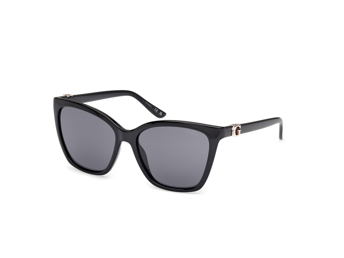 Solglasögon guess gu00191 01a negro square femenino storlek 56mm - Huvudvy