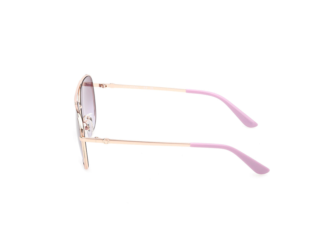 Occhiali da sole guess gu00193 59f beige pilot femenino taglia 62mm - Vista dettagliata