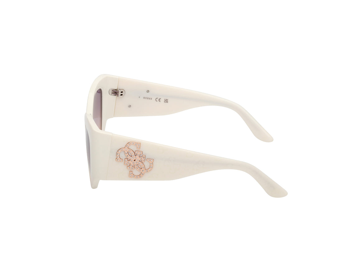 Sonnenbrillen guess gu00202 21z blanco cat eye femenino größe 54mm - Detailansicht