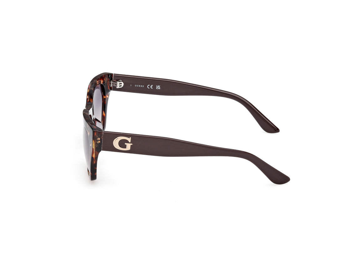 Solglasögon guess gu00203-h 52b havana geometric femenino storlek 56mm - Detaljvy