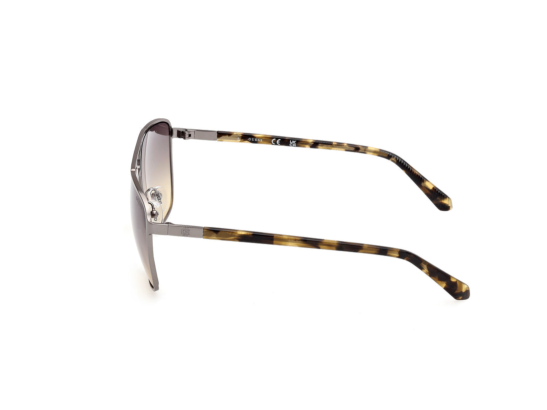 Sonnenbrillen guess gu00210 09b plateado navigator masculino größe 60mm - Detailansicht