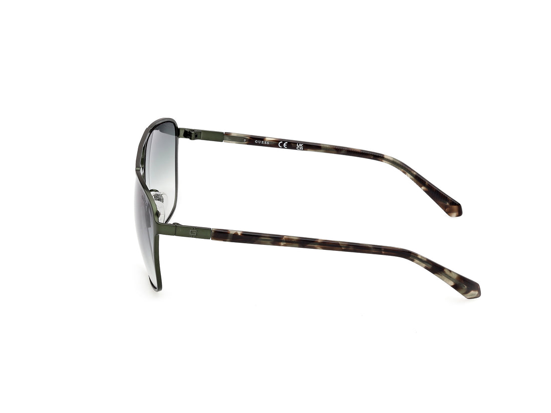 Sonnenbrillen guess gu00210 97p verde navigator masculino größe 60mm - Detailansicht