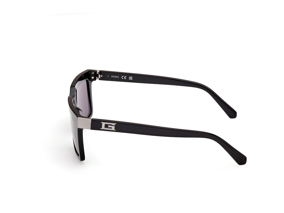 Solglasögon guess gu00213 01y negro rectangular masculino storlek 55mm - Detaljvy