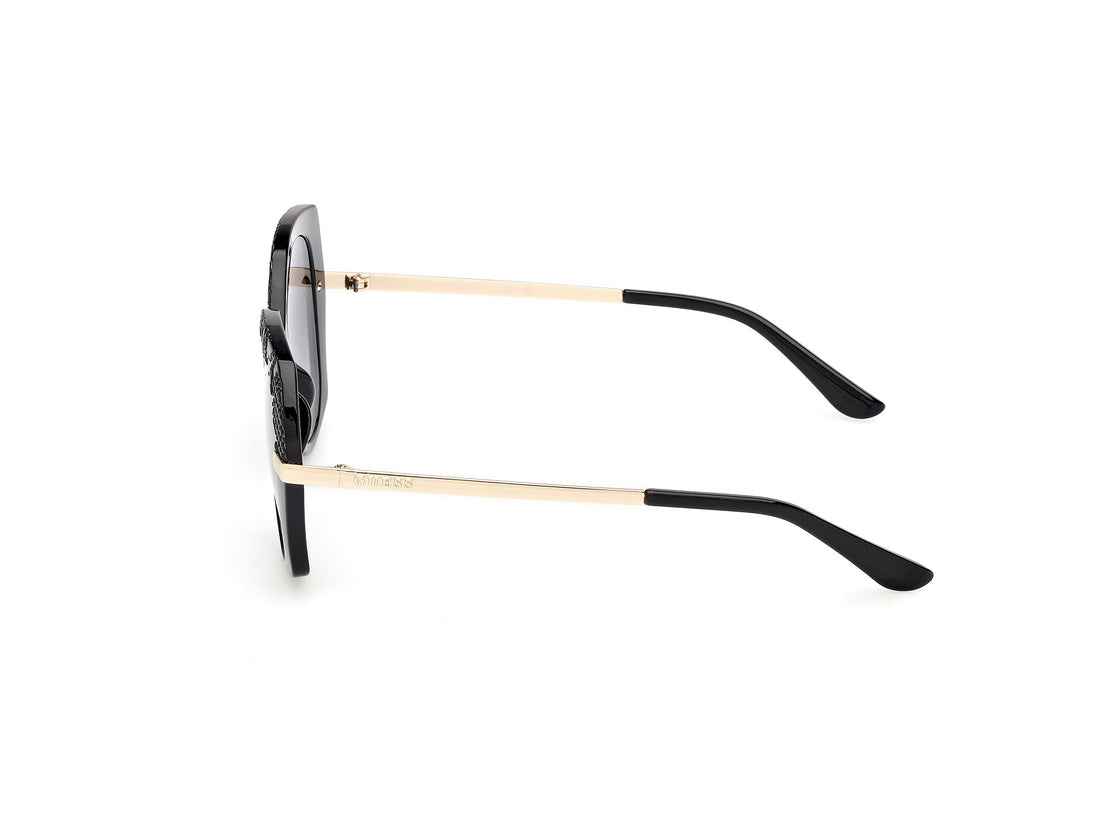 Sonnenbrillen guess gu00215 01b negro round femenino größe 55mm - Detailansicht