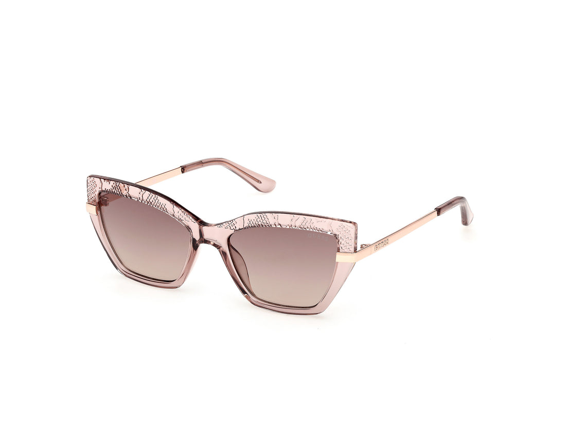 Solglasögon guess gu00216 57f beige rectangular femenino storlek 53mm - Huvudvy