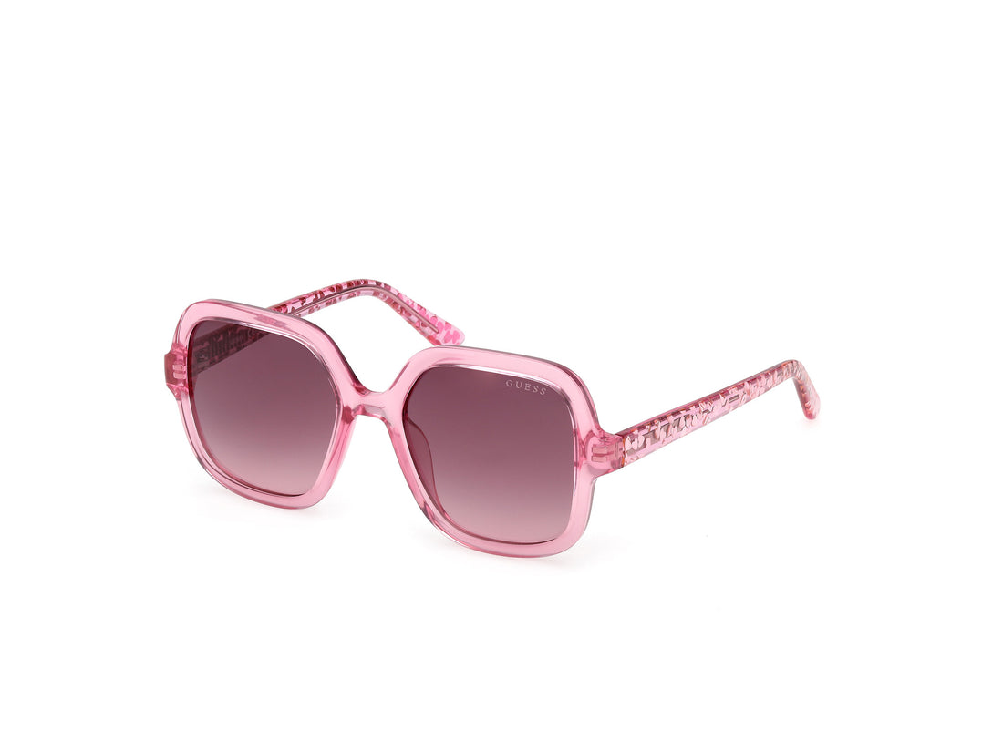 Solglasögon guess gu00230 75t rosa square femenino storlek 48mm - Huvudvy