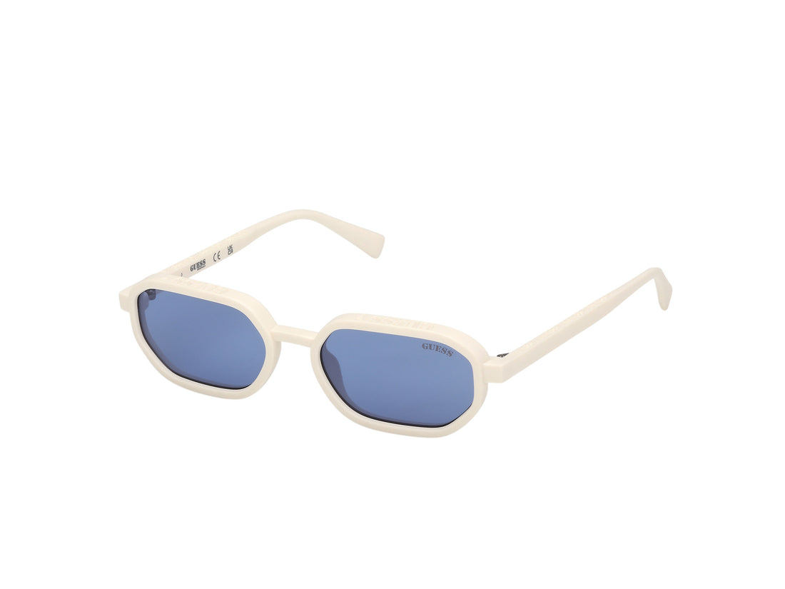 Solglasögon guess gu00233 21v blanco geometric unisex storlek 53mm - Huvudvy