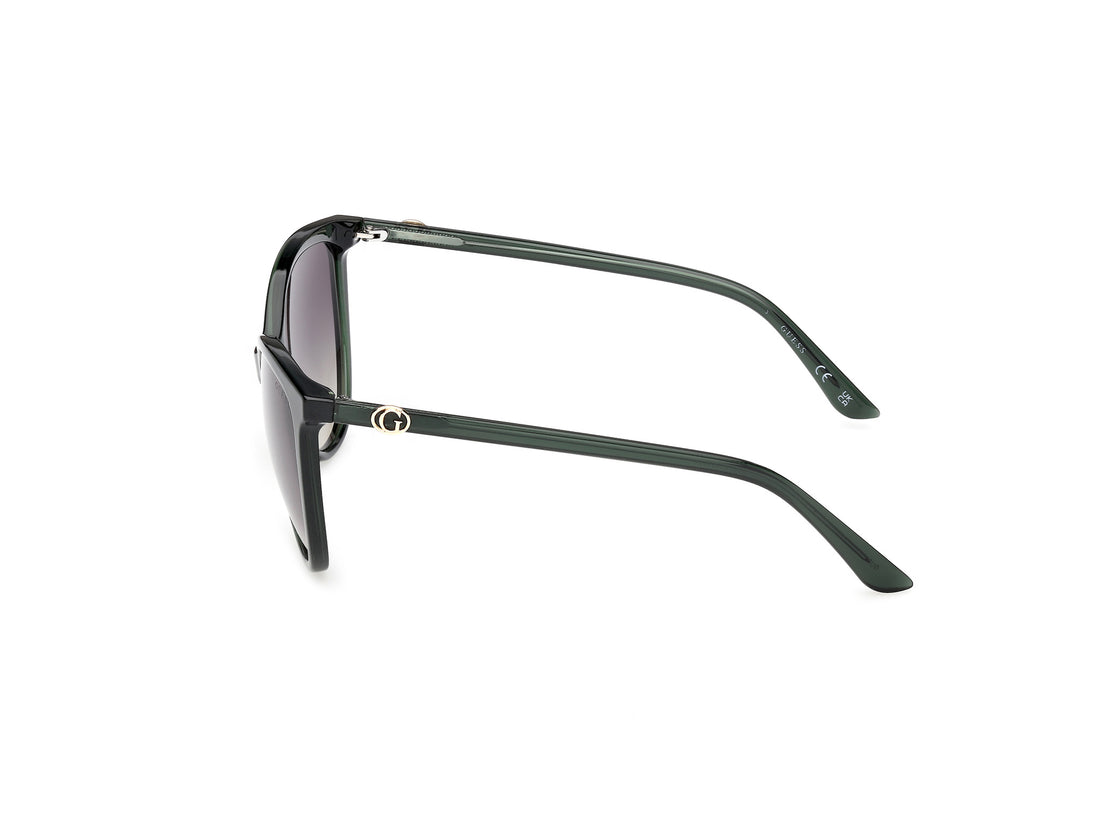 Gafas de sol guess gu00256 96p verde cat eye femenino talla 58mm - Vista de detalle