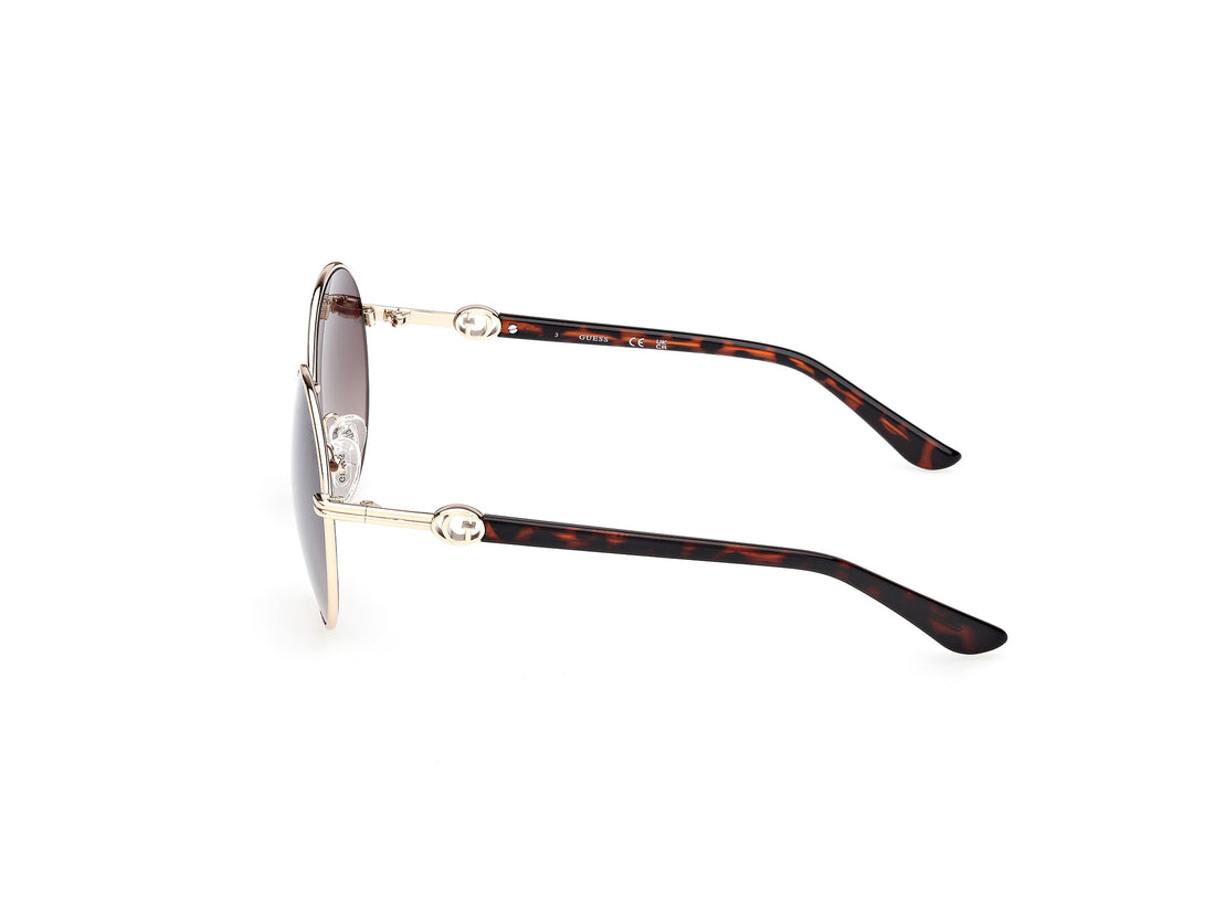 Sonnenbrillen guess gu00260 32g dorado round femenino größe 56mm - Detailansicht