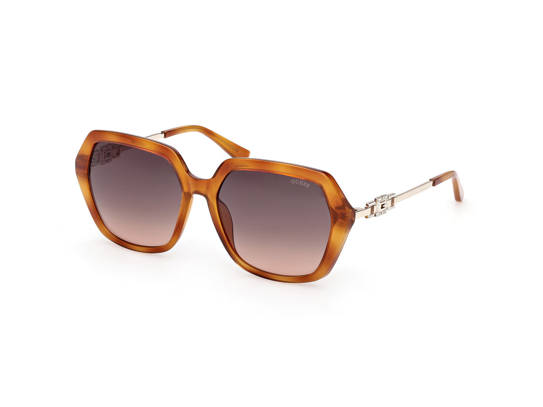 Sonnenbrillen guess gu00267 53f havana geometric femenino größe 57mm - Hauptansicht