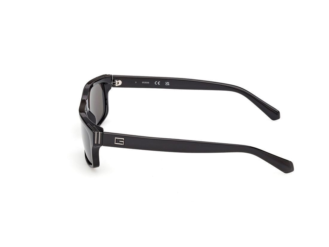 Sonnenbrillen guess gu00276 01a negro rectangular masculino größe 57mm - Detailansicht