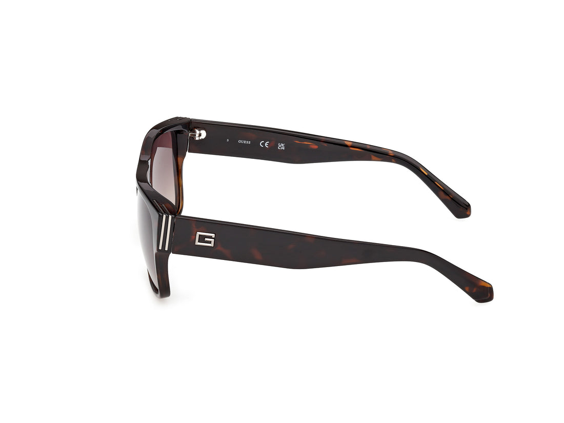 Sonnenbrillen guess gu00277 52f havana square masculino größe 58mm - Detailansicht