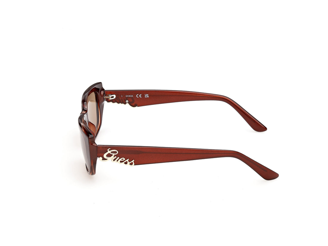 Sonnenbrillen guess gu00306 50e marron rectangular femenino größe 54mm - Detailansicht