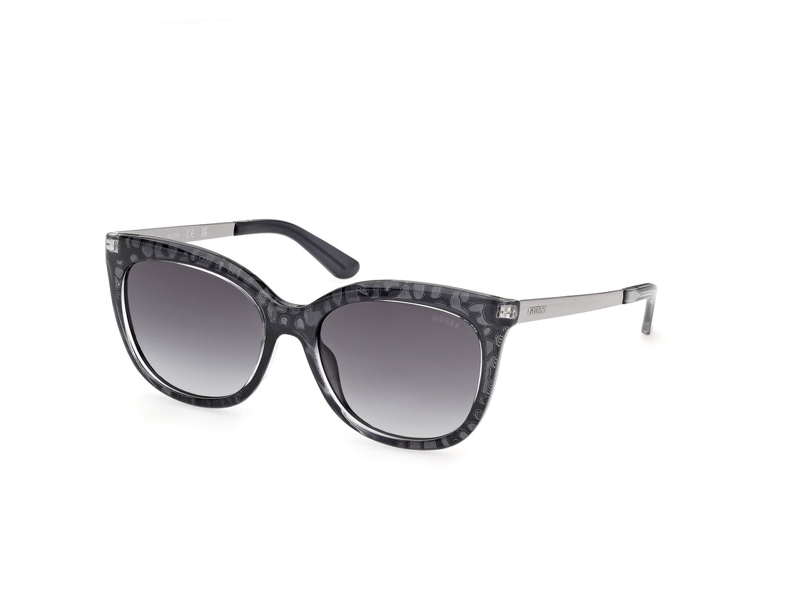 Solglasögon guess gu00354 90b azul cat eye femenino storlek 56mm - Huvudvy